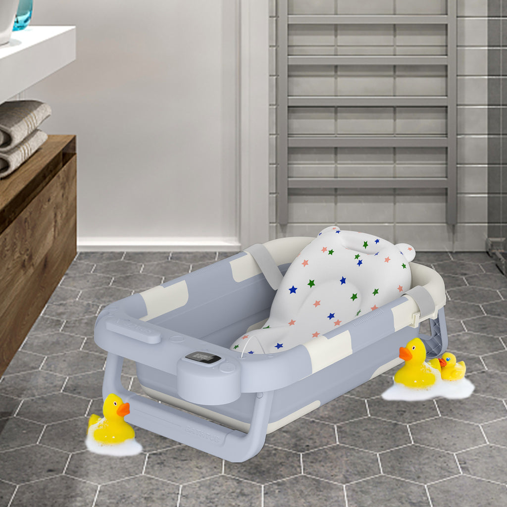 Faltbare Baby-Badewanne, rutschfest für Badezimmer und Haushalt – Detailansicht 9
