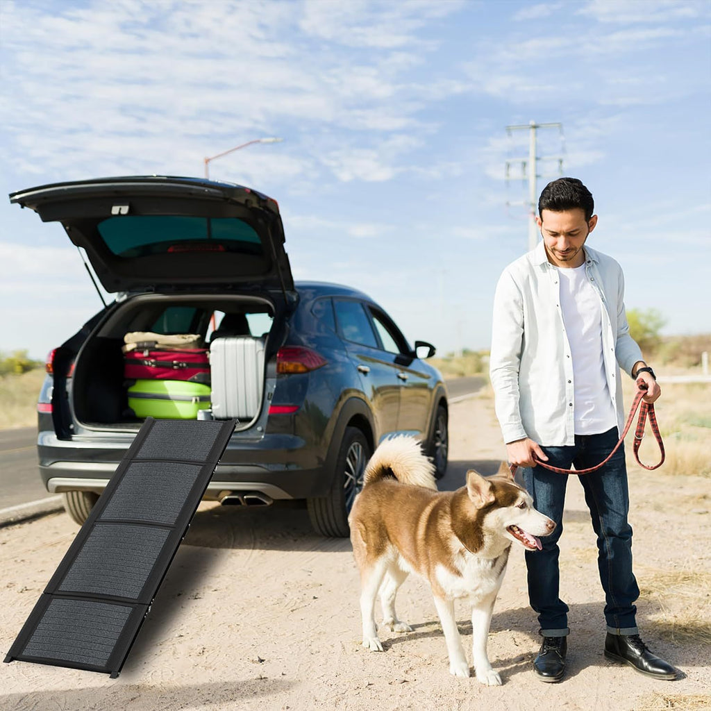 Faltbare Hunde Rampe, 157Cm für Haustiere und Zuhause – Detailansicht 2