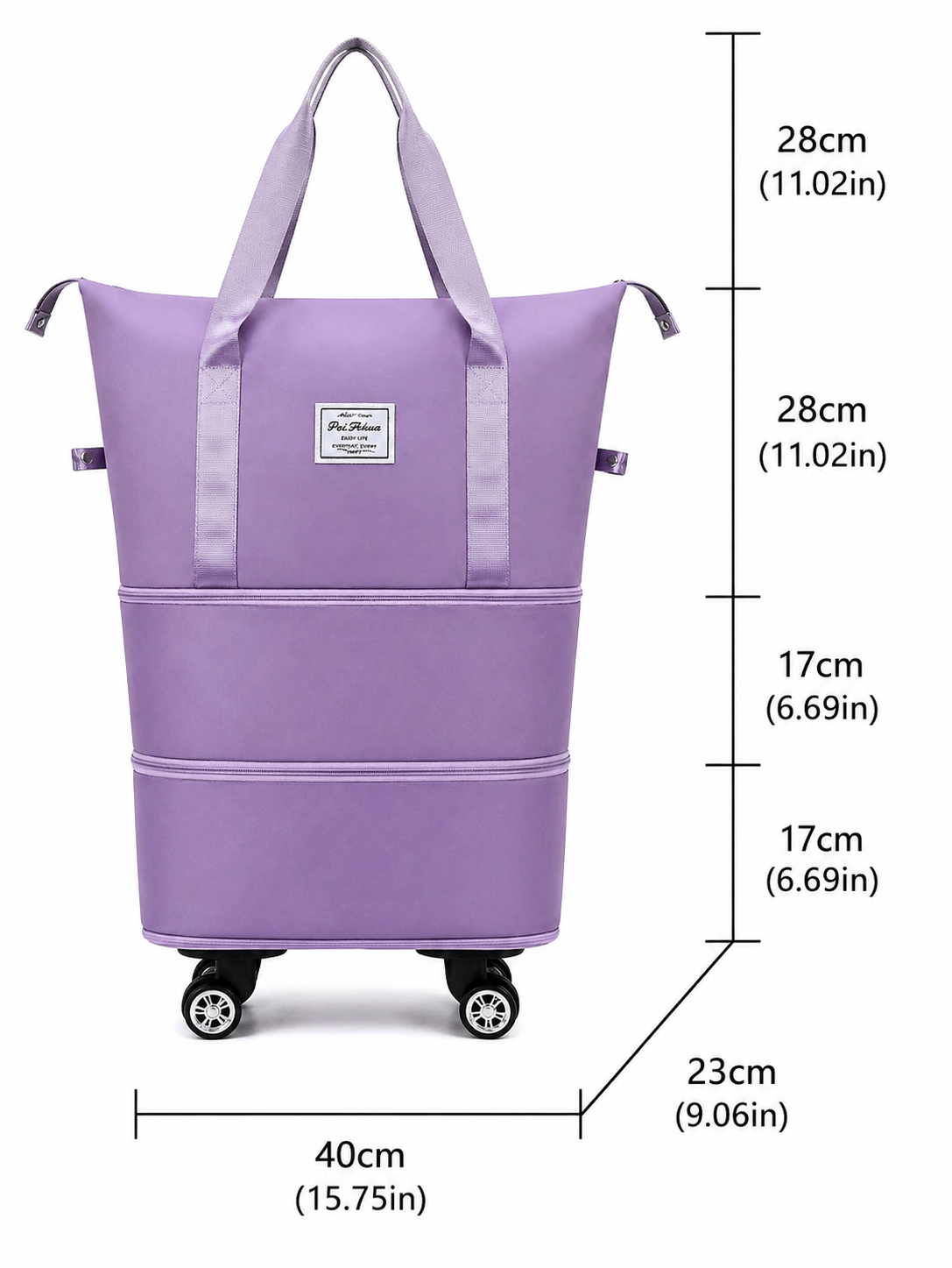 faltbare Reisetasche, 1 Stk für Camping und Reisen – Detailansicht 16