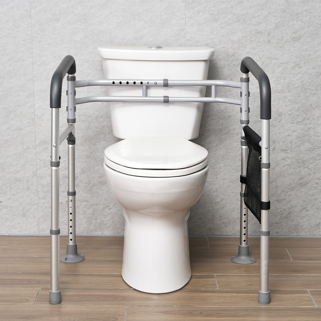Faltbare Toiletten-Sicherheitsleiste, Aluminium für Alltag und Senioren – Detailansicht 9