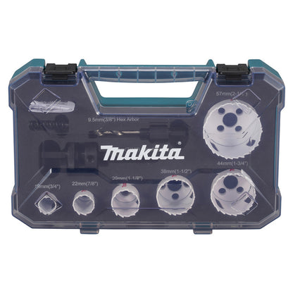 Makita Lochsägen-Set Sanitär 9-teilig HSS-BiM, D-47117