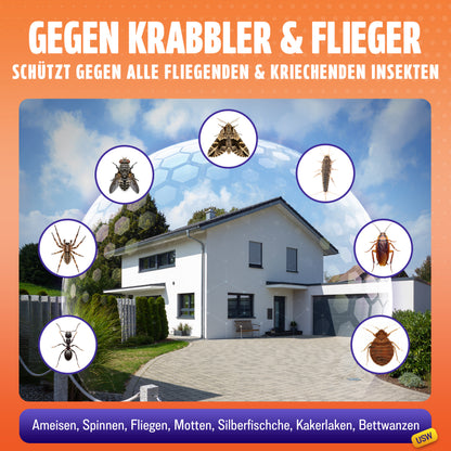 FUTUM 500ml Universal Insektenspray zur Bekämpfung von Ameisen, Bettwanzen, Flöhen, Fliegen, Läusen Milben, Motten, Silberfischen, Spinnen Insektenabwehr