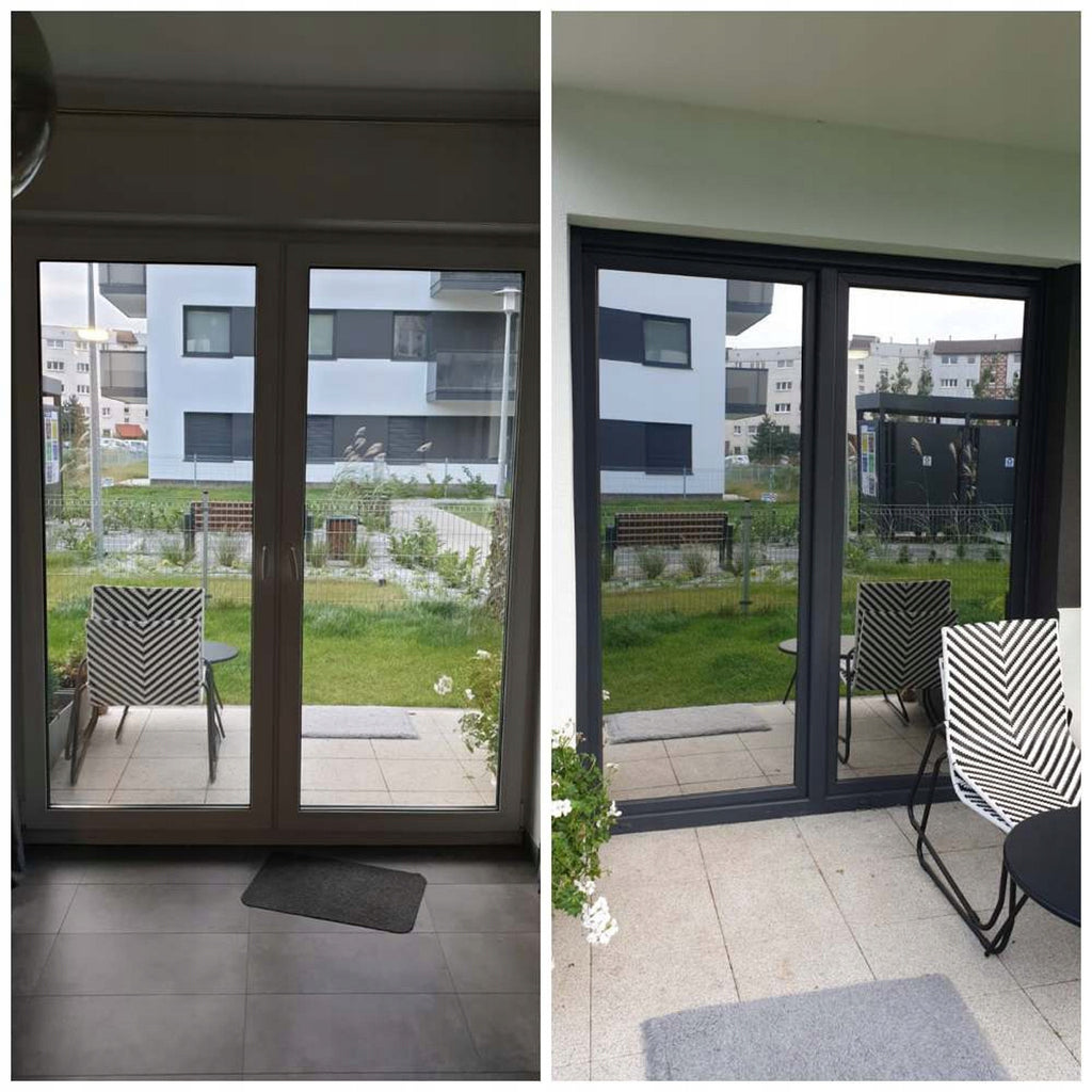 Fenster-Sonnenschutz-Wärmeisolierfolie, venezianischer Spiegeleffekt für Alltag – Detailansicht 5