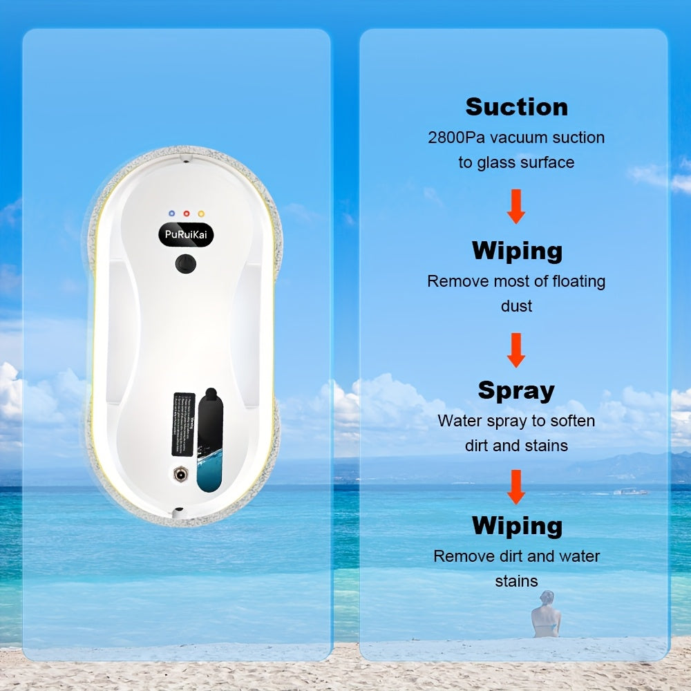 Fensterreinigungsroboter, Automatische Wassersprüh-Fernbedienung für Bett – Detailansicht 3