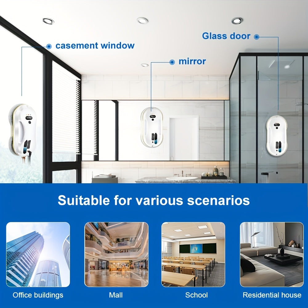 Fensterreinigungsroboter, Automatische Wassersprüh-Fernbedienung für Bett – Detailansicht 6