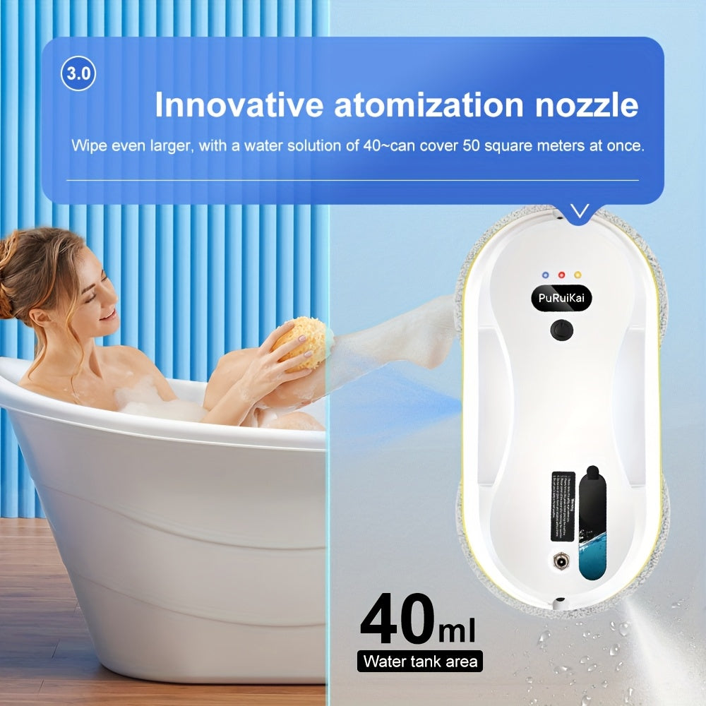Fensterreinigungsroboter, Automatische Wassersprüh-Fernbedienung für Bett – Detailansicht 8