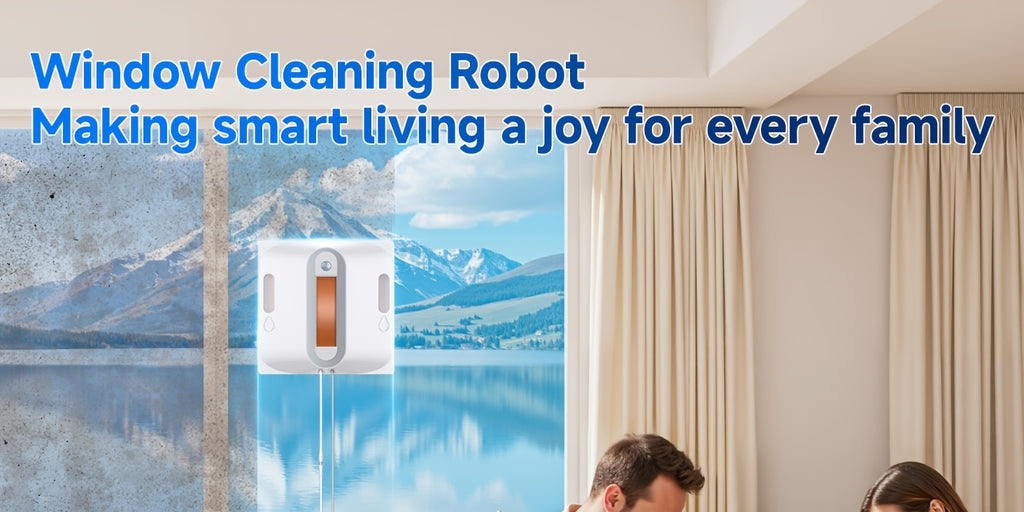 Fensterreinigungsroboter, Quadrat 201 für Alltag und Zuhause – Detailansicht 3