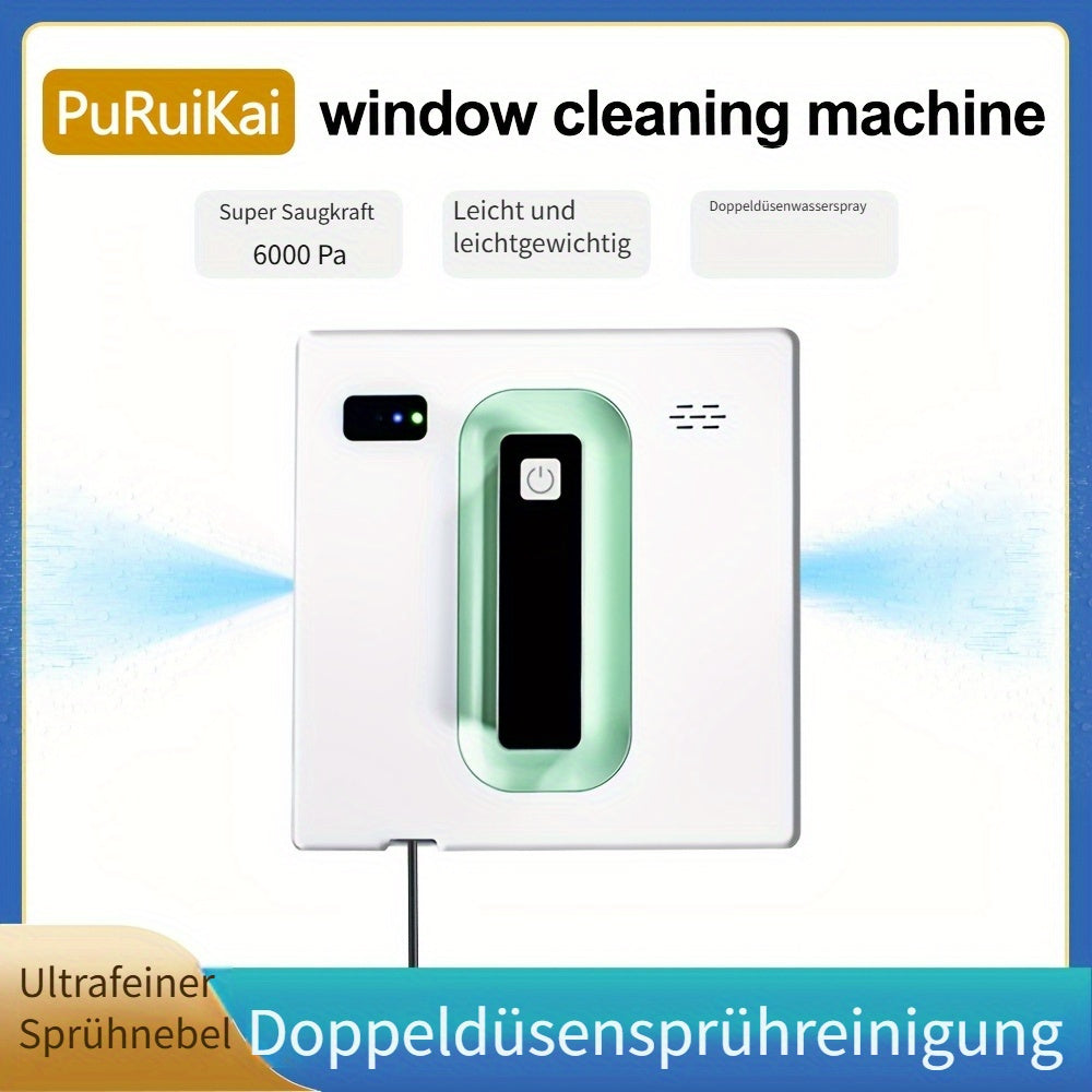 Fensterreinigungsroboter, Weiß für Bett und Schlafzimmer – Detailansicht 8