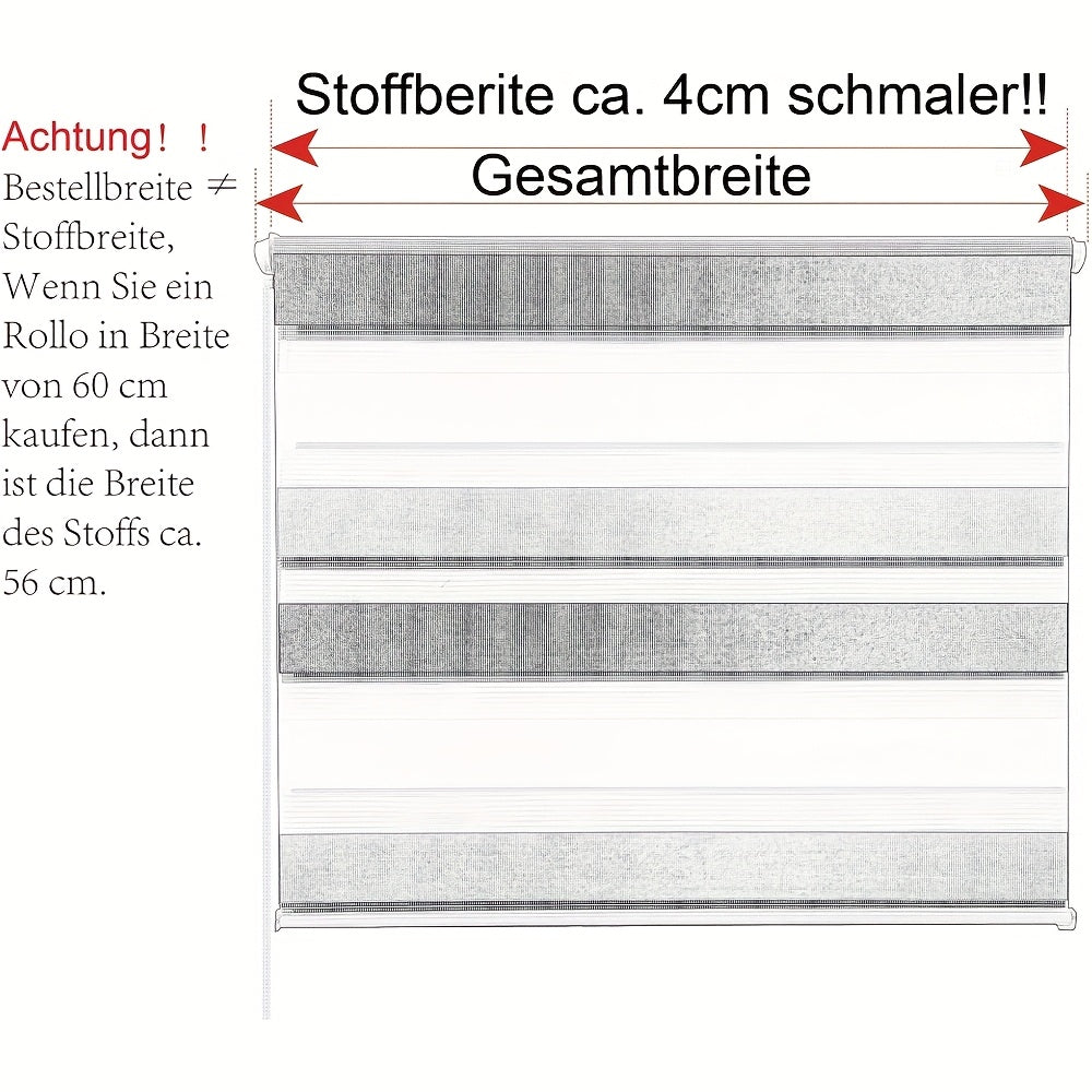 Fensterrollo, 1 Stk für Fenster und Sichtschutz – Detailansicht 4