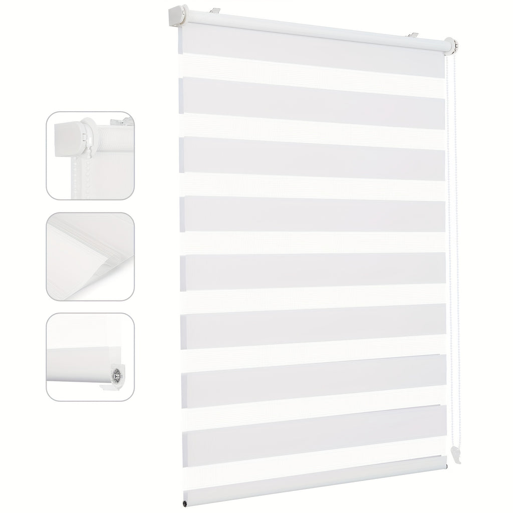 Fensterrollo, Grau für Sichtschutz und Fenster – Detailansicht 3