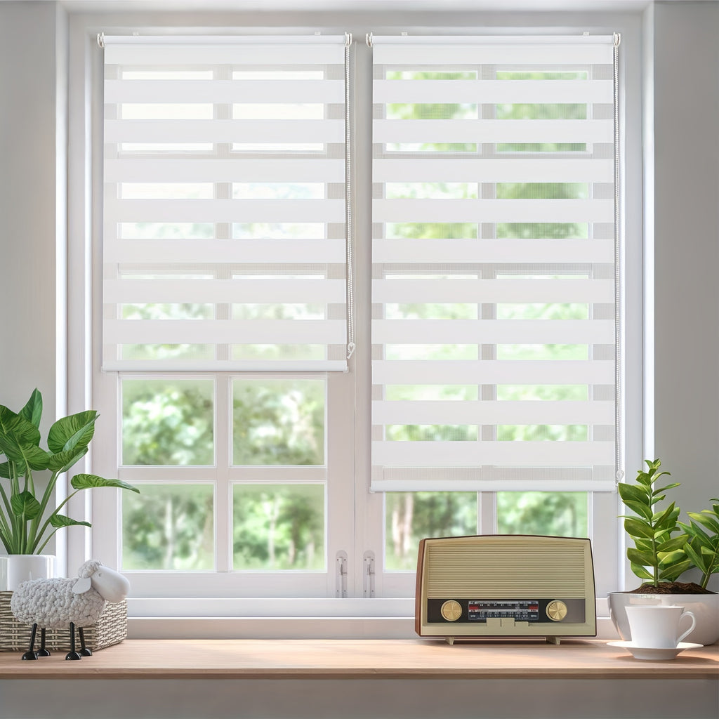 Fensterrollo, Leinen für Sichtschutz und Sonnenschutz – Hauptansicht