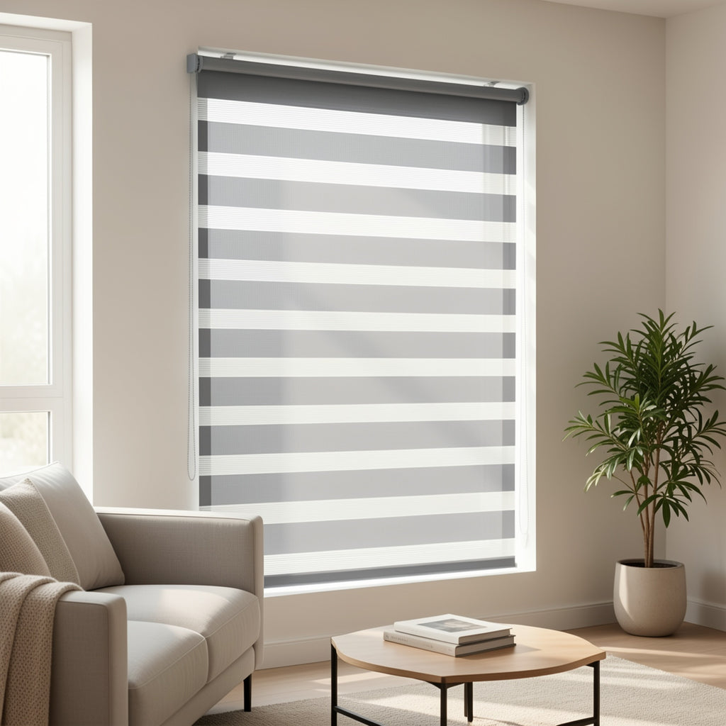 Fensterrollo, Leinen für Sichtschutz und Sonnenschutz – Detailansicht 11