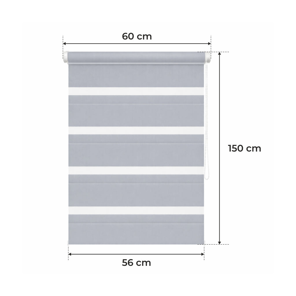 Fensterrollo, Verstellbare Halterungen für Verschiedene für Sichtschutz und Fenster – Detailansicht 15