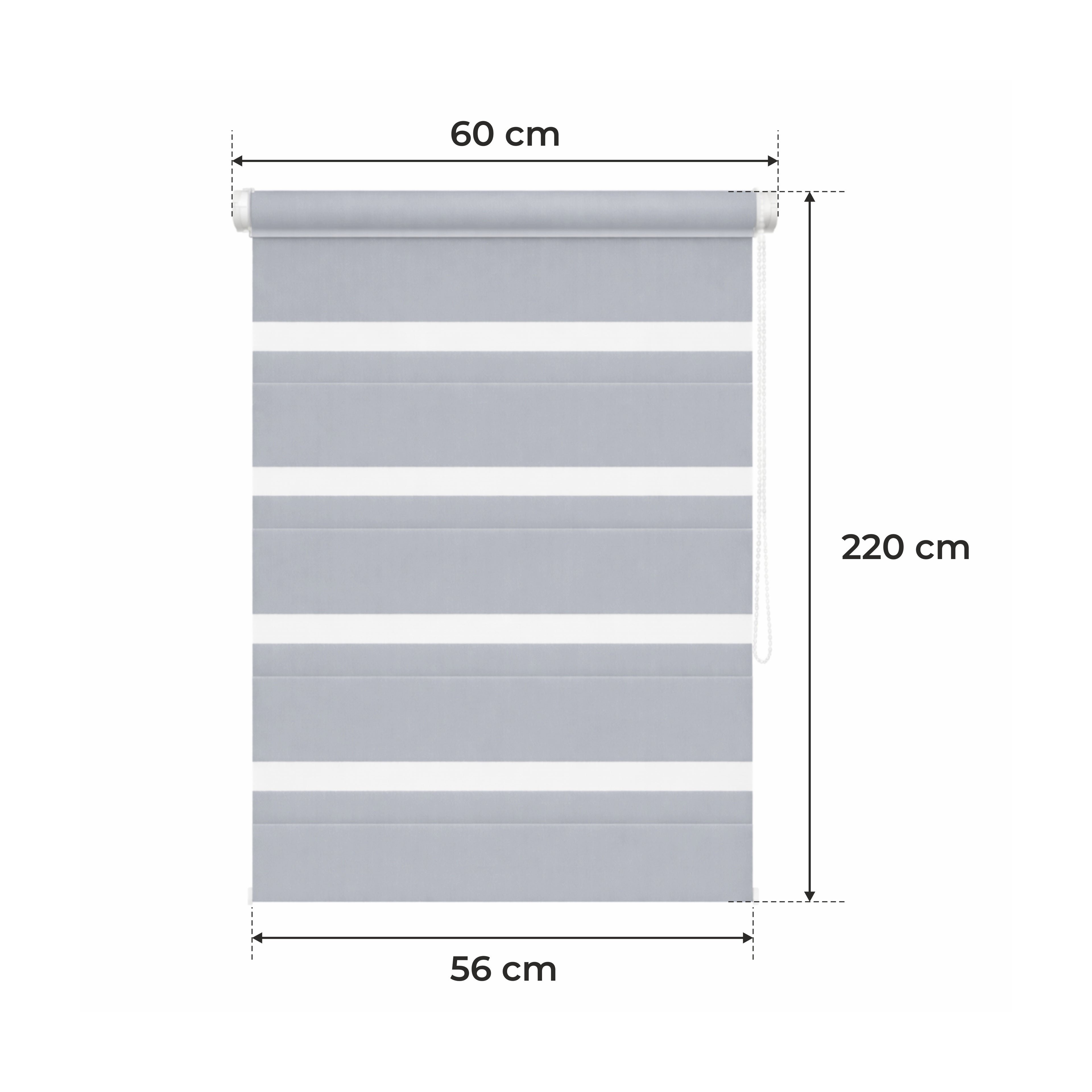 Fensterrollo, Verstellbare Halterungen für Verschiedene für Sichtschutz und Fenster – Detailansicht 23