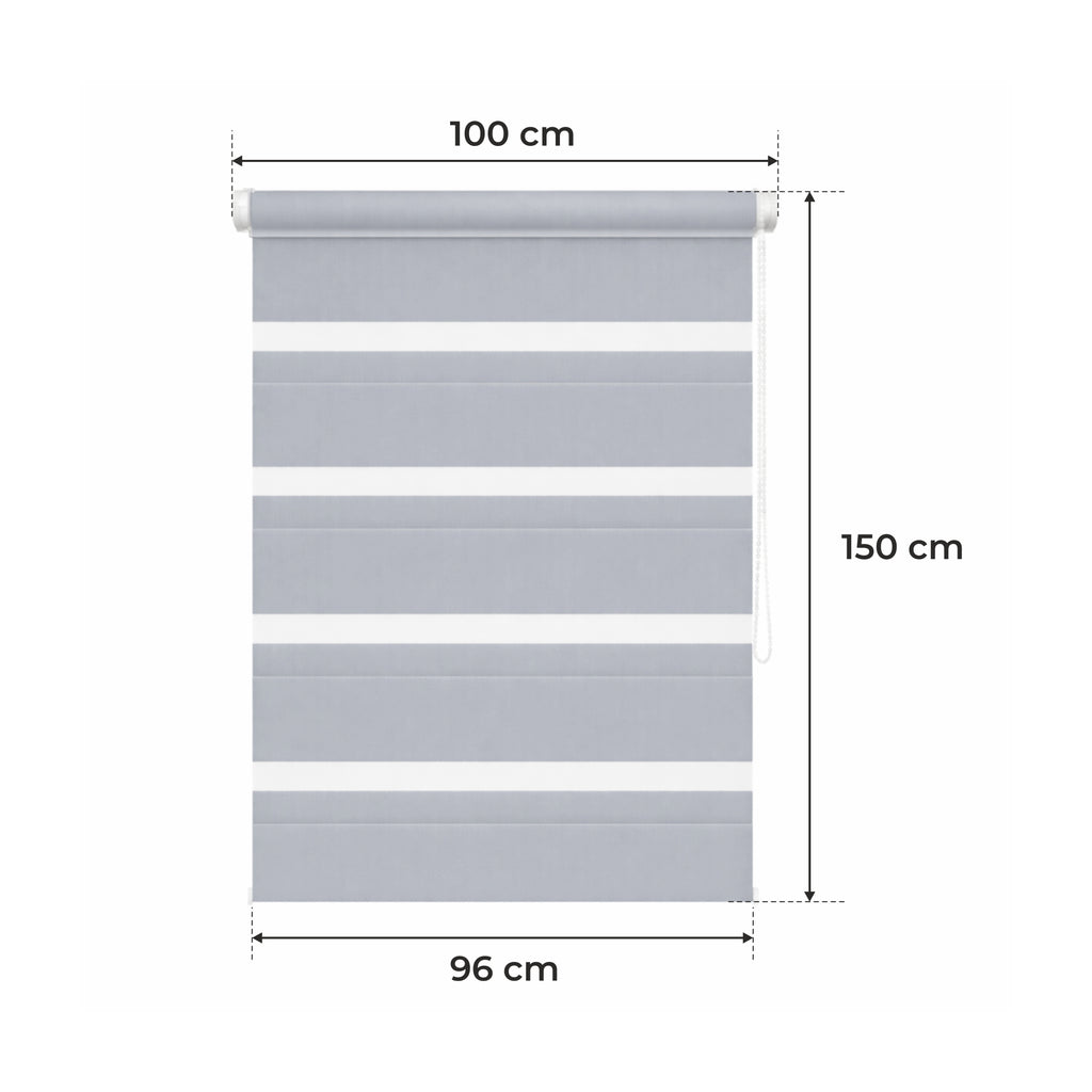 Fensterrollo, Verstellbare Halterungen für Verschiedene für Sichtschutz und Fenster – Detailansicht 26