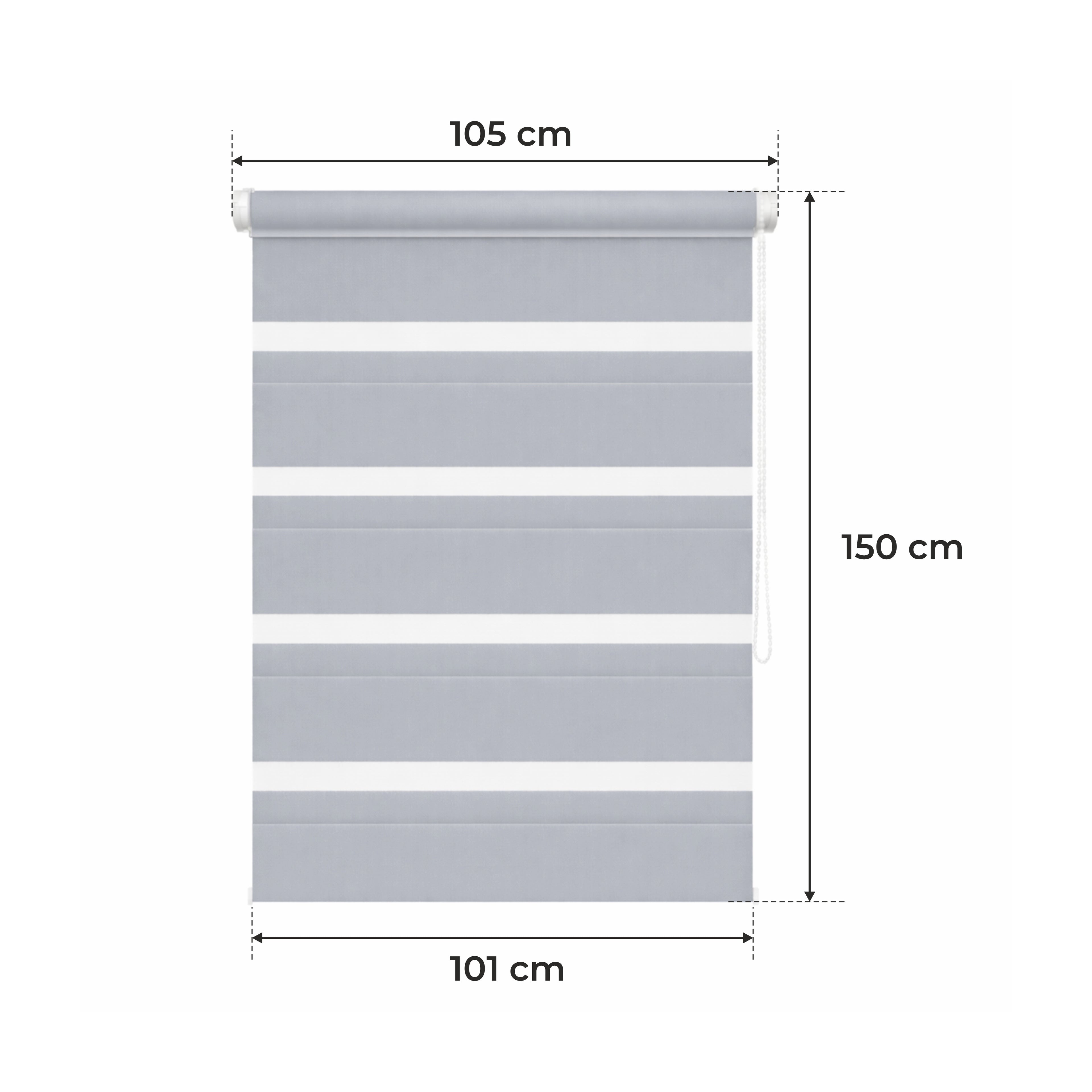 Fensterrollo, Verstellbare Halterungen für Verschiedene für Sichtschutz und Fenster – Detailansicht 31