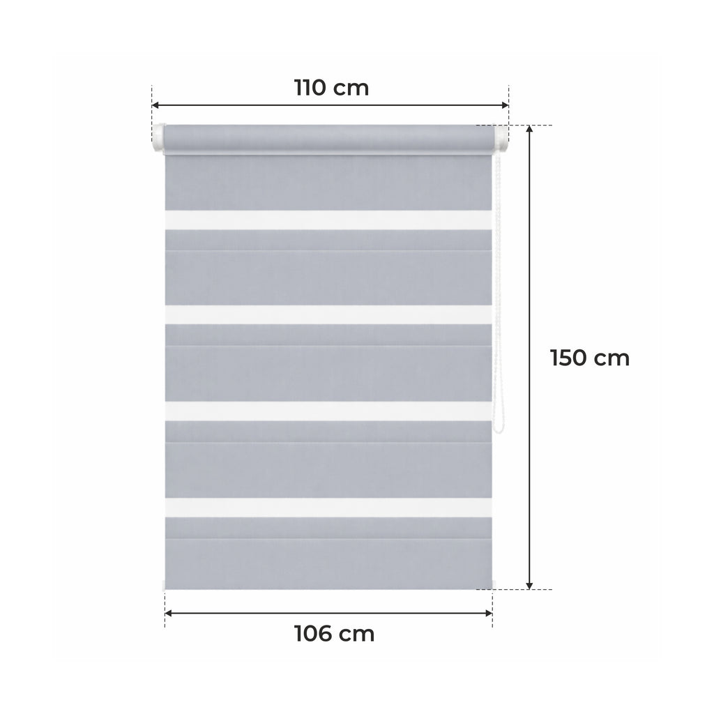 Fensterrollo, Verstellbare Halterungen für Verschiedene für Sichtschutz und Fenster – Detailansicht 34