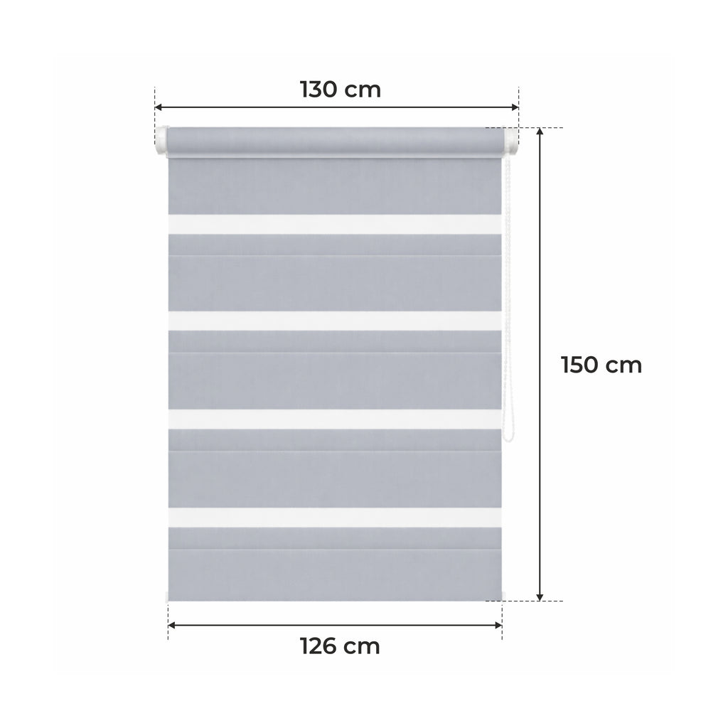 Fensterrollo, Verstellbare Halterungen für Verschiedene für Sichtschutz und Fenster – Detailansicht 40