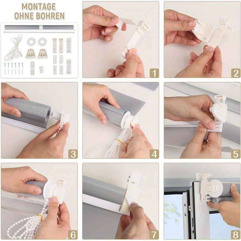 Fensterrollo, Weiß für Fenster – Detailansicht 11