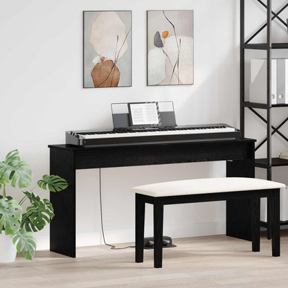vidaXL Klavierständer Holzständer Musikständer Musikalisches Zubehör Instrumentenhalter Keyboard Möbel Studio Ständer Übungsständer Indoor Musiker Ständer Synthesizer Ständer
