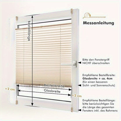 Sekey Snap Blinds ohne Bohren, 100% Verdunkelung und Anti-Spionage, Mieterfreundlich, Geeignet für Schlafzimmer, Home Offices und Balkontüren, Modernes minimalistisches Design, Leicht zu reinigen.