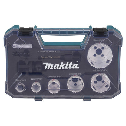 Makita Lochsägen-Set Sanitär 9-teilig HSS-BiM, D-47117