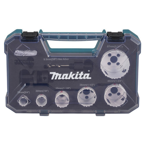Makita Lochsägen-Set Sanitär 9-teilig HSS-BiM, D-47117