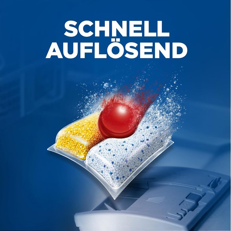 Finish Quantum Citrus Spülmaschinentabs für kraftvolle Reinigung und Alltag – Detailansicht 2