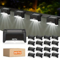 FITPOLO 16er-Pack Solar Stufenleuchten, LED-Beleuchtung für Garten und Terrasse – Detailansicht 3