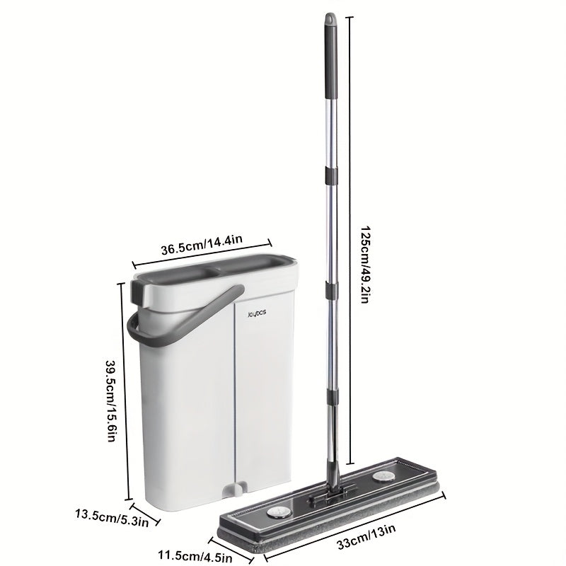 Flachwischer Eimer, 40 cm für Nass- Trockenreinigung und Böden – Detailansicht 6