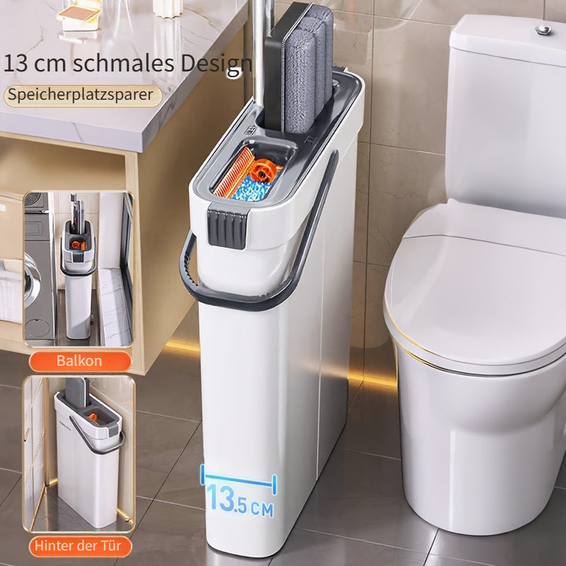 Flachwischer Eimer, 40 cm für Nass- Trockenreinigung und Böden – Detailansicht 10