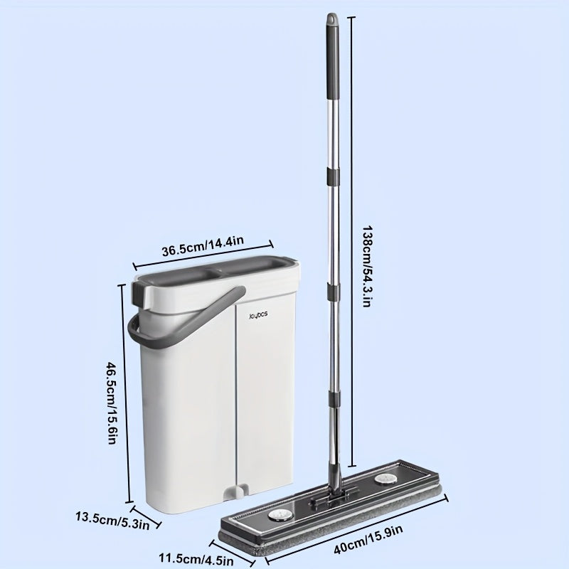 Flachwischer Eimer, 40 cm für Nass- Trockenreinigung und Böden – Detailansicht 11