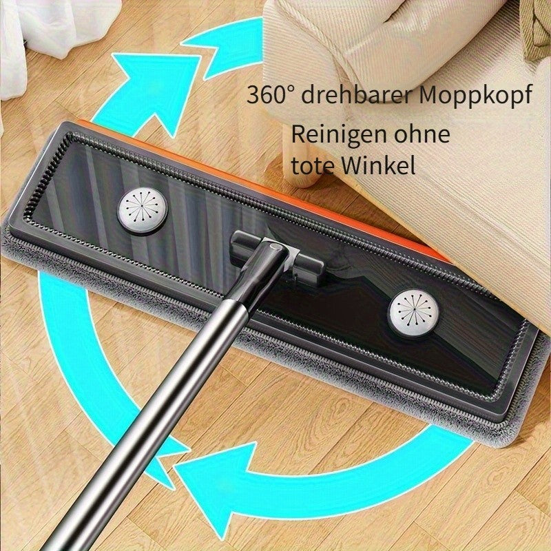 Flachwischer Eimer, 40 cm für Nass- Trockenreinigung und Böden – Detailansicht 18