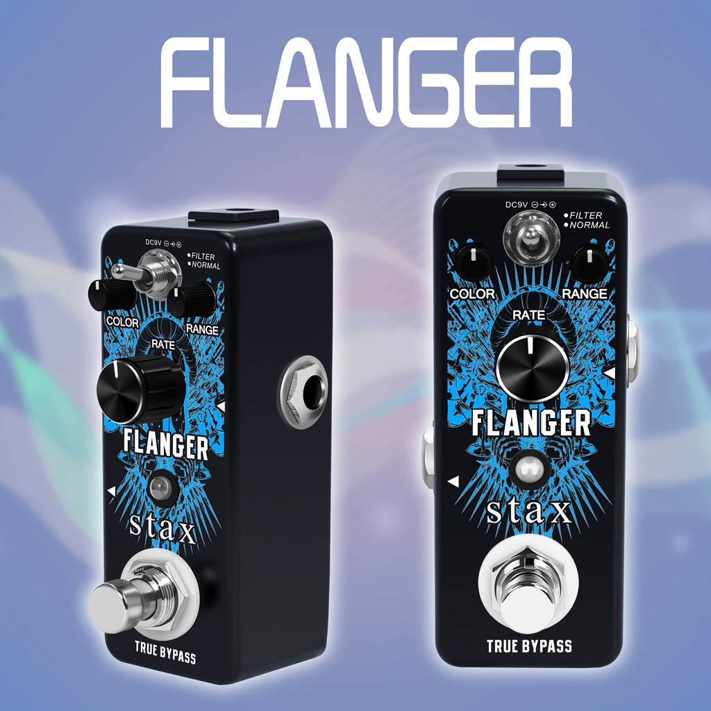 Flanger-Gitarreneffektpedal, Flanger-Pedal für Alltag und Zuhause – Hauptansicht