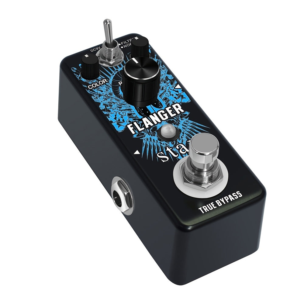 Flanger-Gitarreneffektpedal, Flanger-Pedal für Alltag und Zuhause – Detailansicht 5