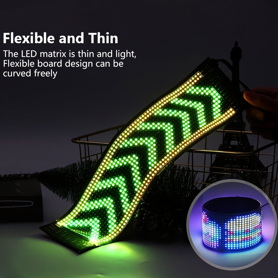 Flexible und faltbare RGB LED-Schilder, LED-Beleuchtung für Werbung und Alltag – Detailansicht 6