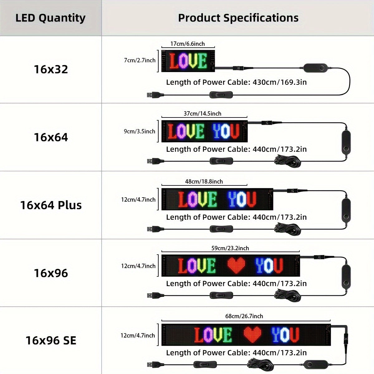 Flexible und faltbare RGB LED-Schilder, LED-Beleuchtung für Werbung und Alltag – Detailansicht 11