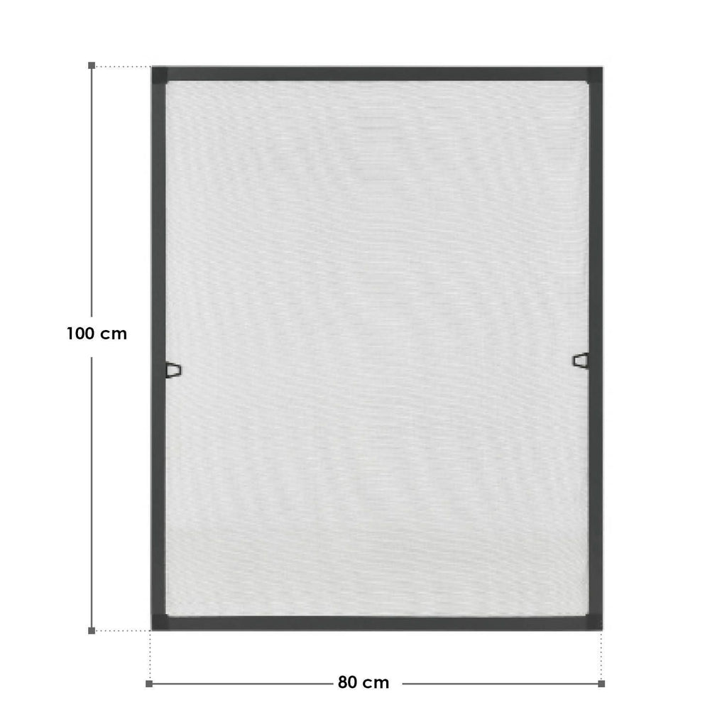 Fliegengitter für Fenster, Anthrazit für Alltag und Zuhause – Detailansicht 12