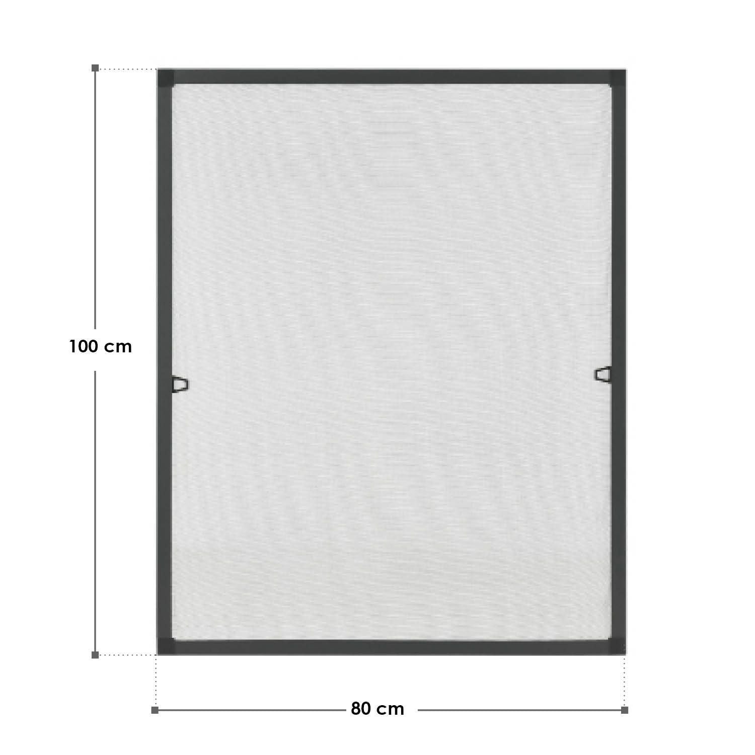 Fliegengitter für Fenster, Anthrazit für Alltag und Zuhause – Detailansicht 12