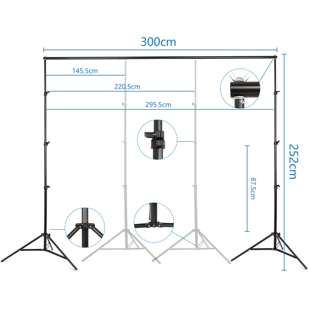Fotografie, 2x3m für Fotografie und Fotostudios – Detailansicht 10