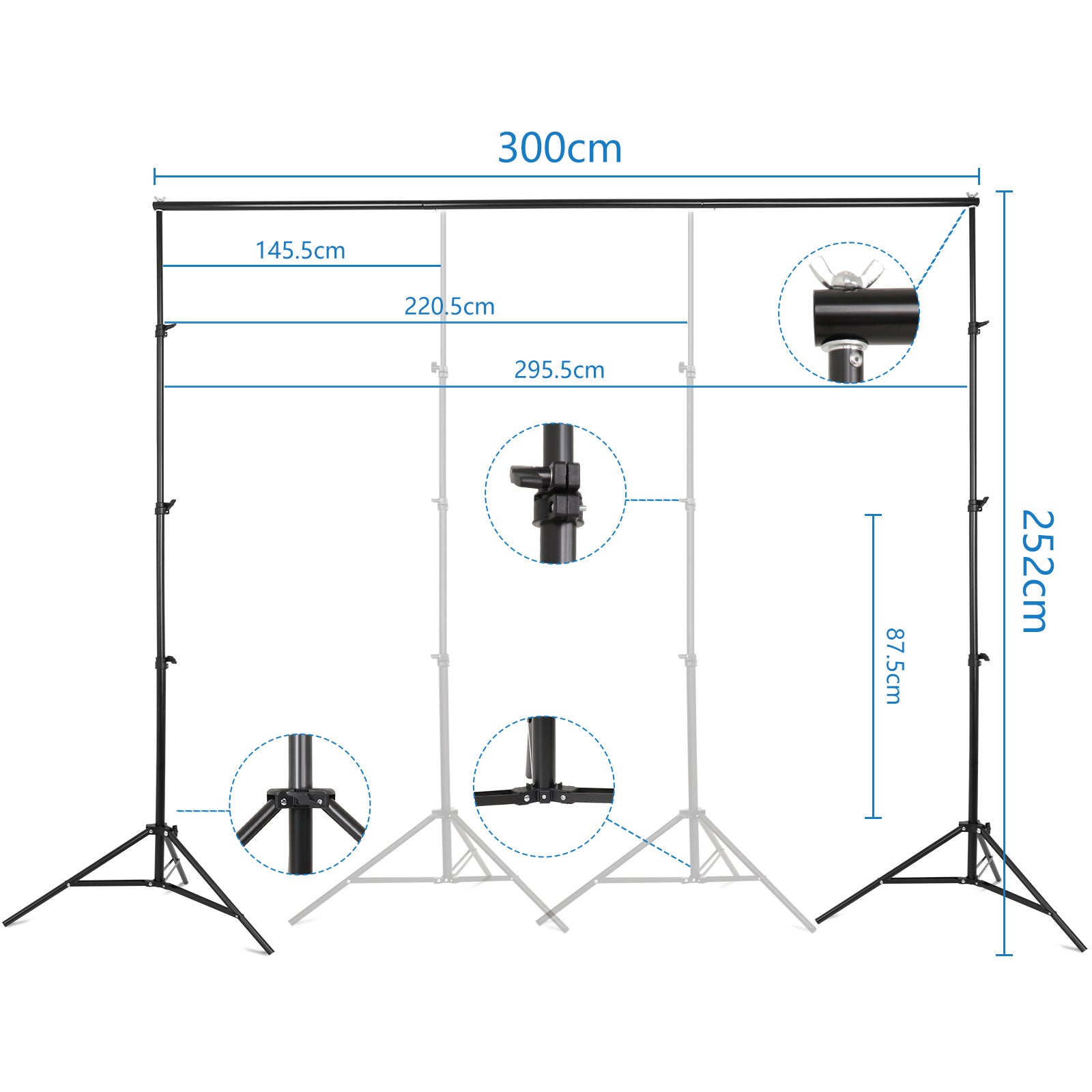 Fotografie, 2x3m für Fotografie und Fotostudios – Detailansicht 10