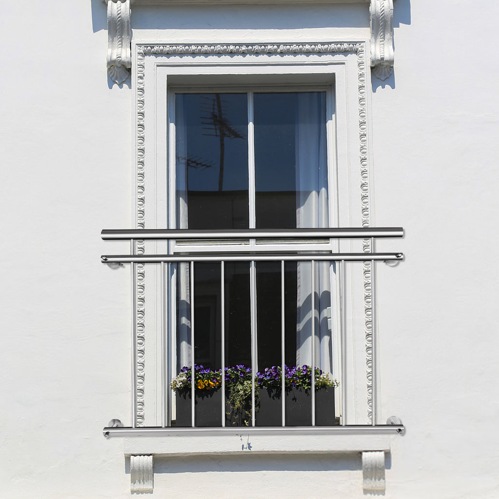 Französisches Balkon Edelstahl Geländer Balkon für Garten und Terrasse – Detailansicht 6
