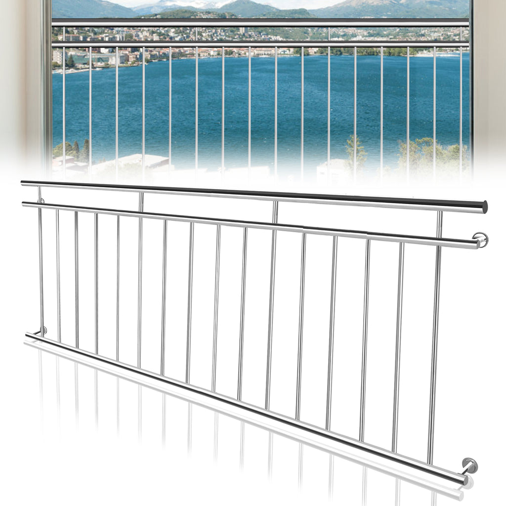 Französisches Balkon Edelstahl Geländer Balkon für Garten und Terrasse – Detailansicht 9