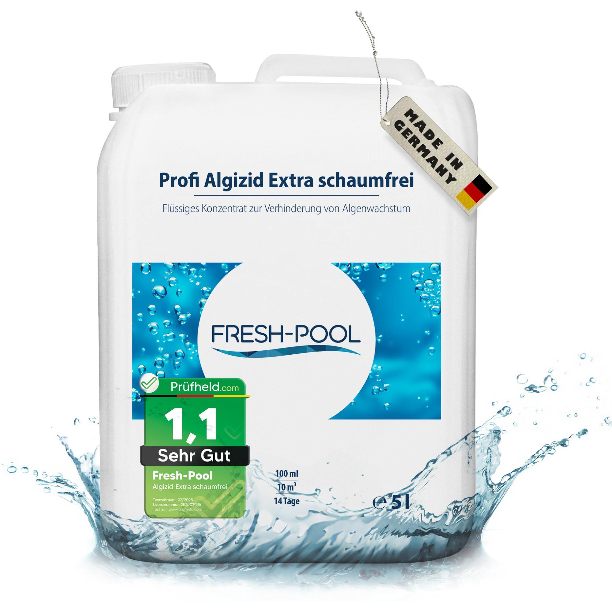 Fresh-Pool Profi Algizid Extra schaumfrei, 5 kg für Haustiere und Zuhause – Detailansicht 11
