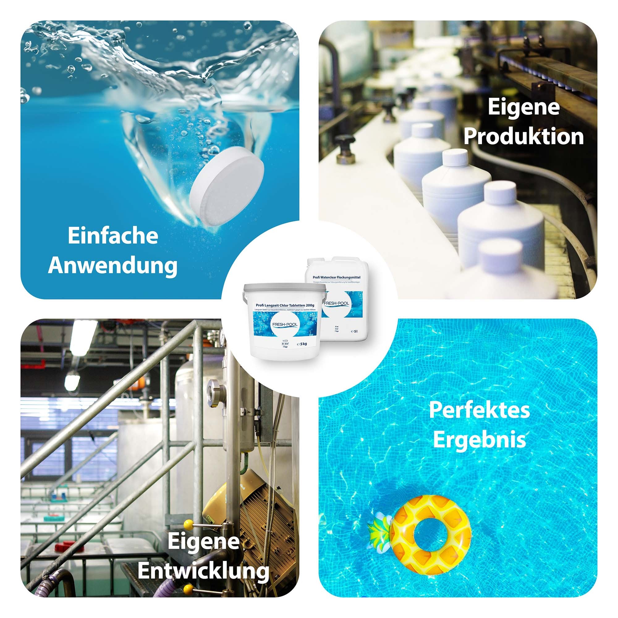 Fresh-Pool Profi Algizid Extra schaumfrei, 5 kg für Haustiere und Zuhause – Detailansicht 15