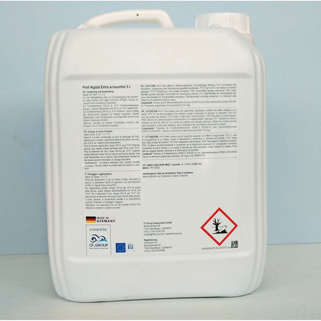 Fresh-Pool Profi Algizid Extra schaumfrei, 5 kg für Haustiere und Zuhause – Detailansicht 17