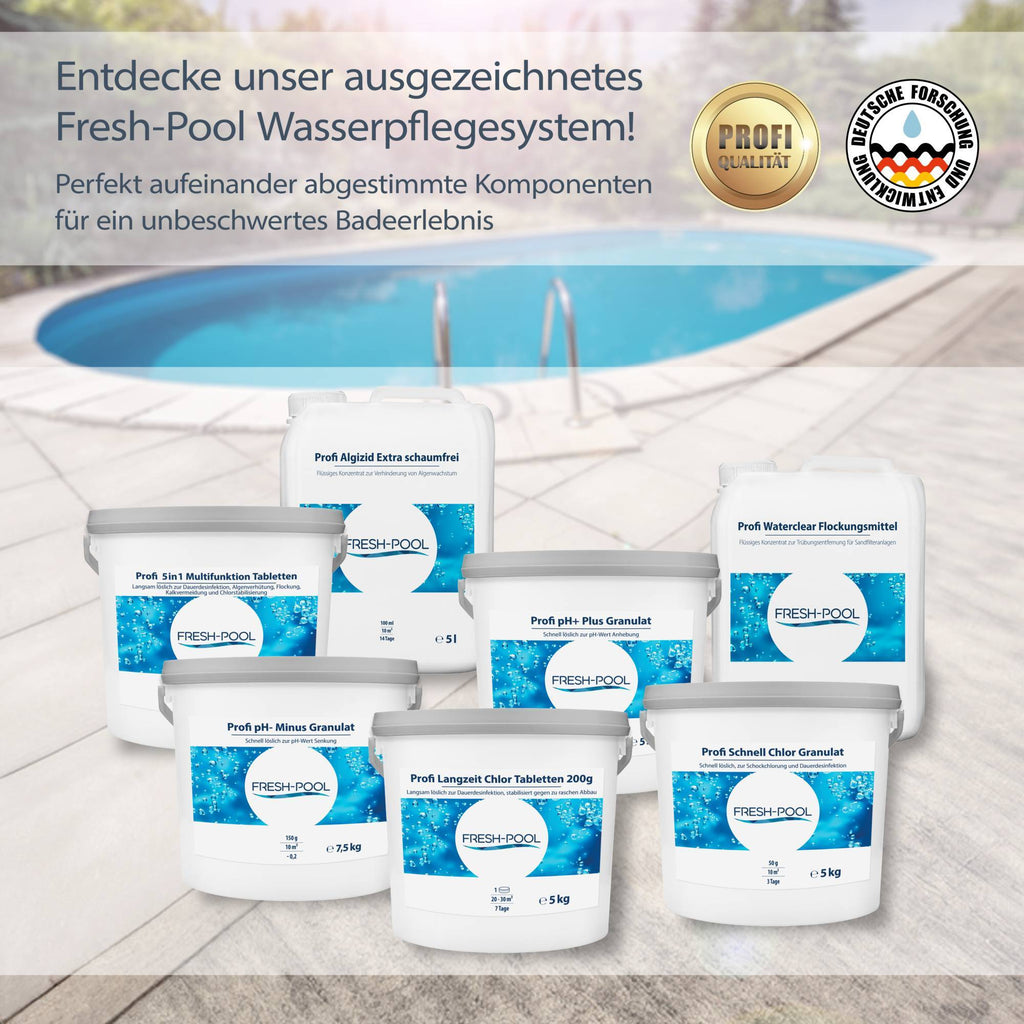 Fresh-Pool Profi Waterclear Flockungsmittel, 5l für Pool und den Pool – Detailansicht 14