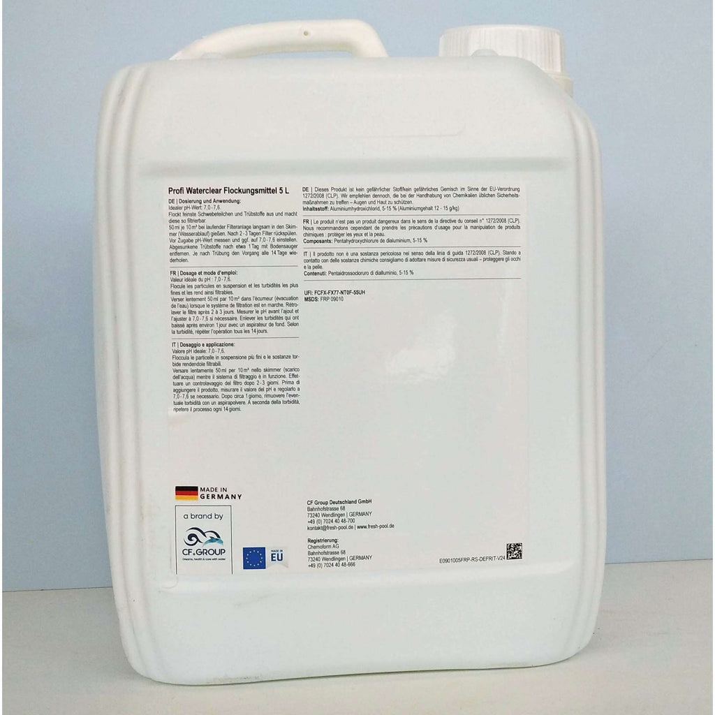 Fresh-Pool Profi Waterclear Flockungsmittel, 5l für Pool und den Pool – Detailansicht 15