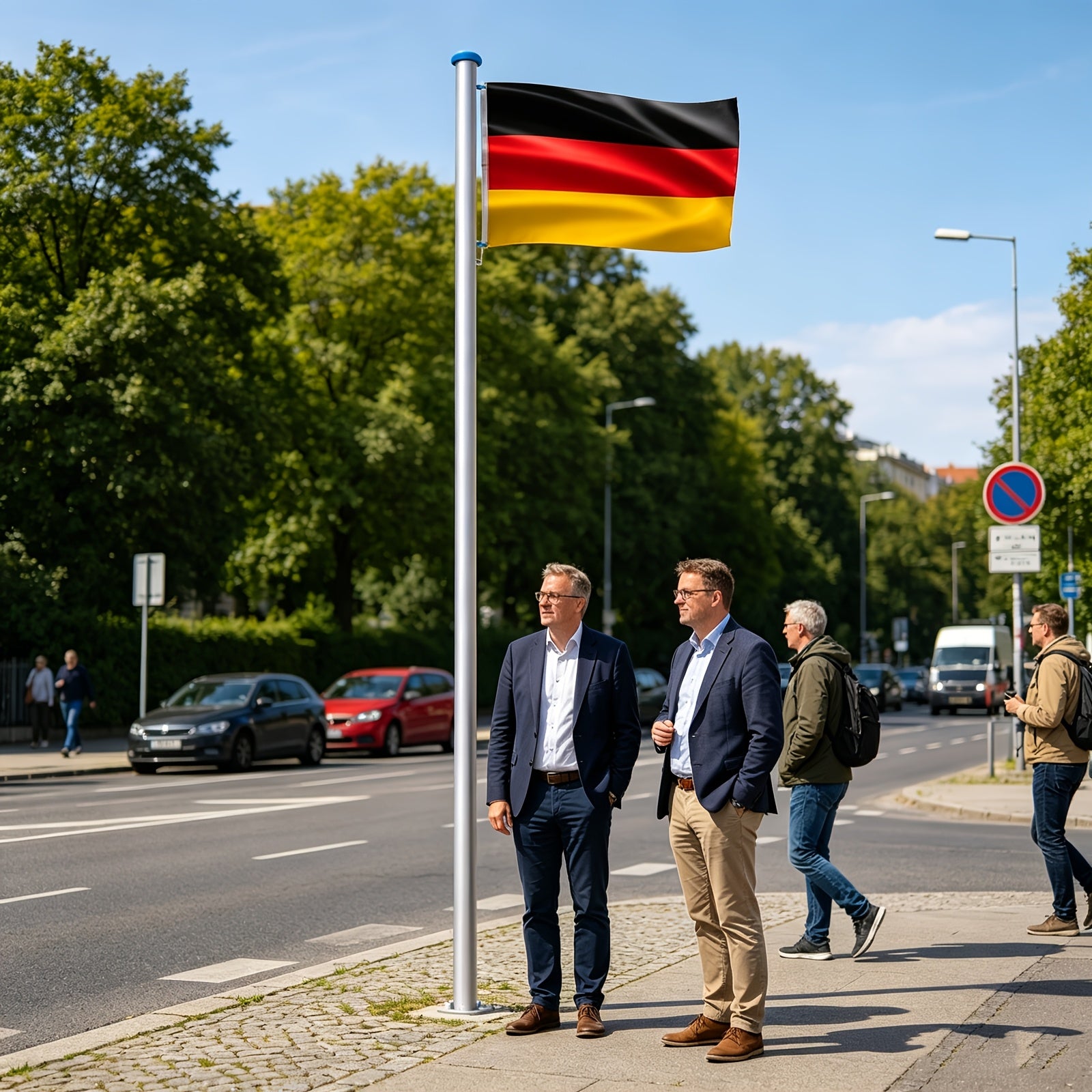 Fußball-Eckfahnen, Aluminium für Alltag und Zuhause – Detailansicht 7
