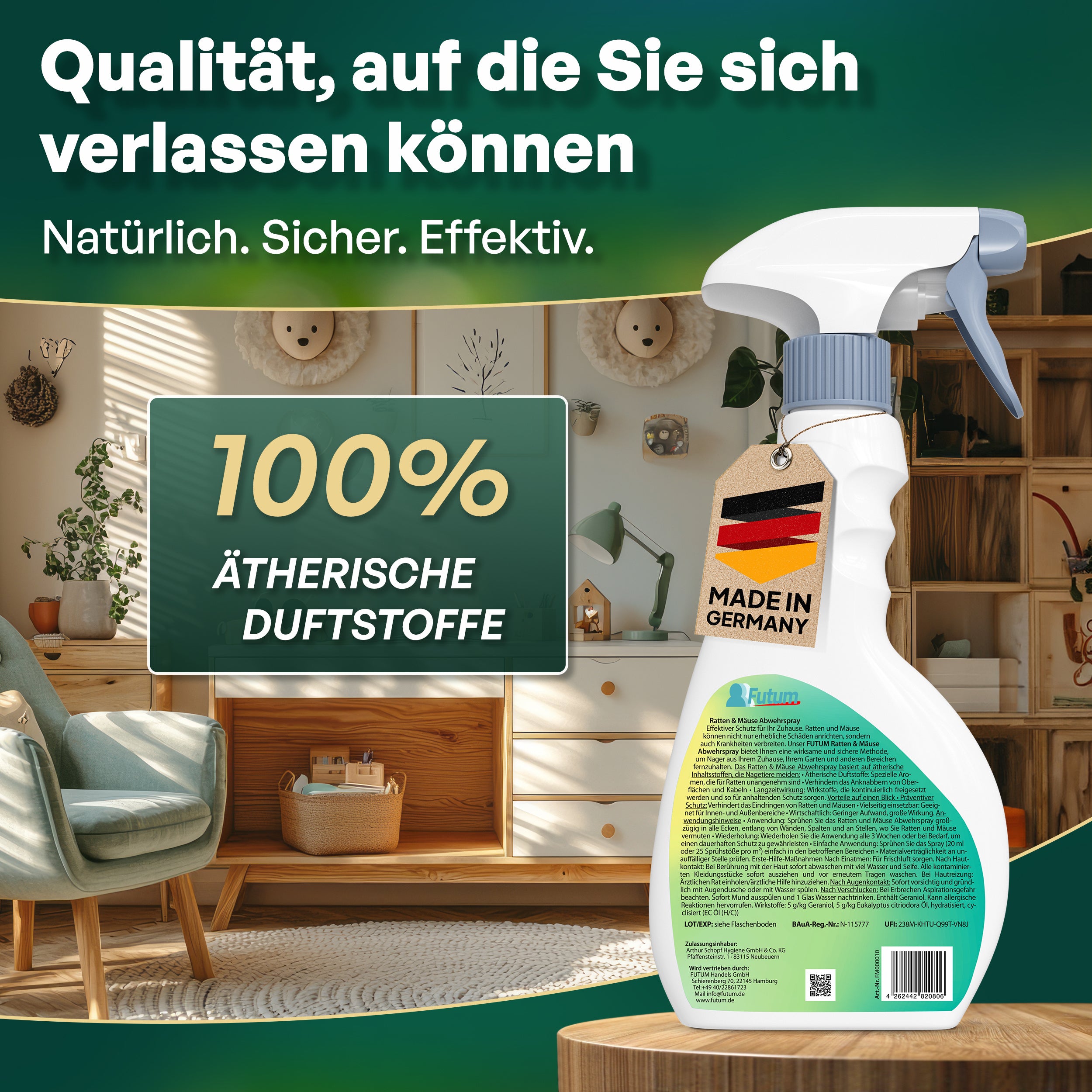 FUTUM, 500ml für Haustiere und Zuhause – Detailansicht 12